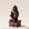 Xochipilli — El Príncipe de las Flores | Escultura 3D Mesoamericana