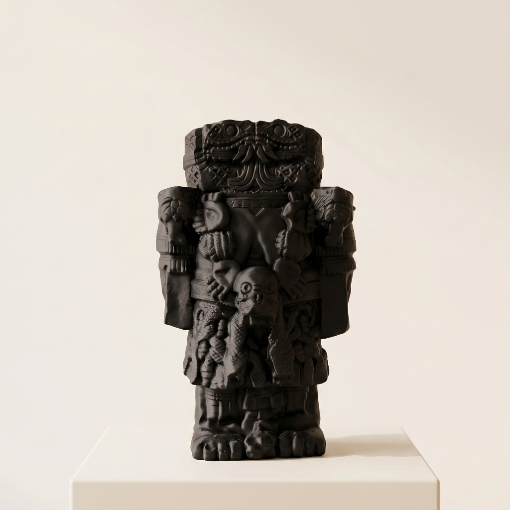 Coatlicue — Figura Decorativa Impresa en 3D