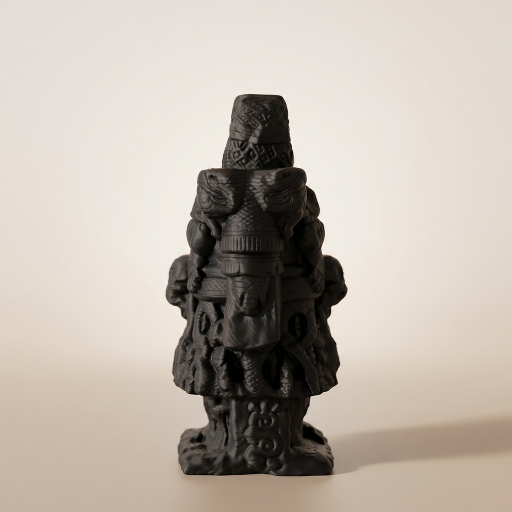 Coatlicue — Figura Decorativa Impresa en 3D